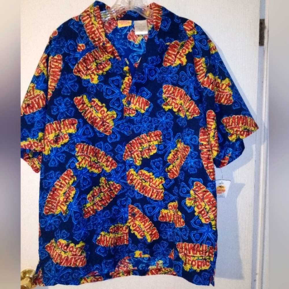 Hawaiian Tropic NWT Campshirt.‎ Sz. Large